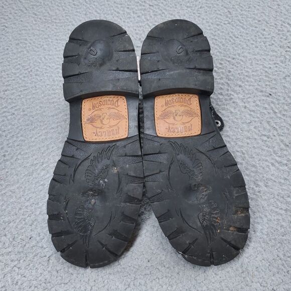 Harley Davidson Boots Womens 10 US 42 EUR Black Ladies Bremerton 85172 Embroider - Picture 13 of 16